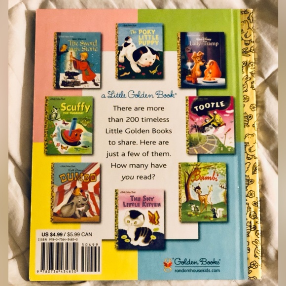 Little Man of Disneyland by Random House Disney Golden Book New Unopened Cover - Picture 2 of 4